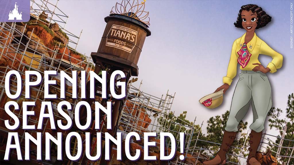 Tiana’s Bayou Adventure Opens this Summer at Walt Disney World!