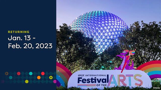 EPCOT International Festival of the Arts Returns on January 13!