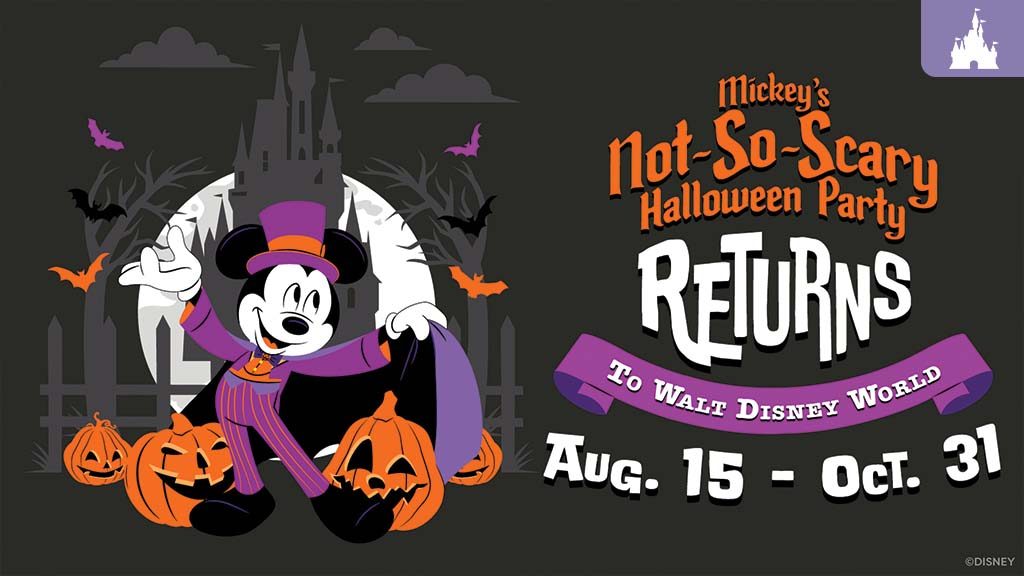 Mickey's Not-So-Scary Halloween Party 2025 ANNOUNCED!