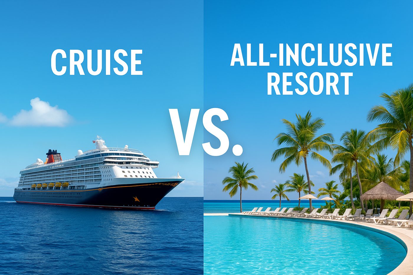 Cruise vs. All-Inclusive Resort: Which Vacation Style Is Your Perfect Fit?