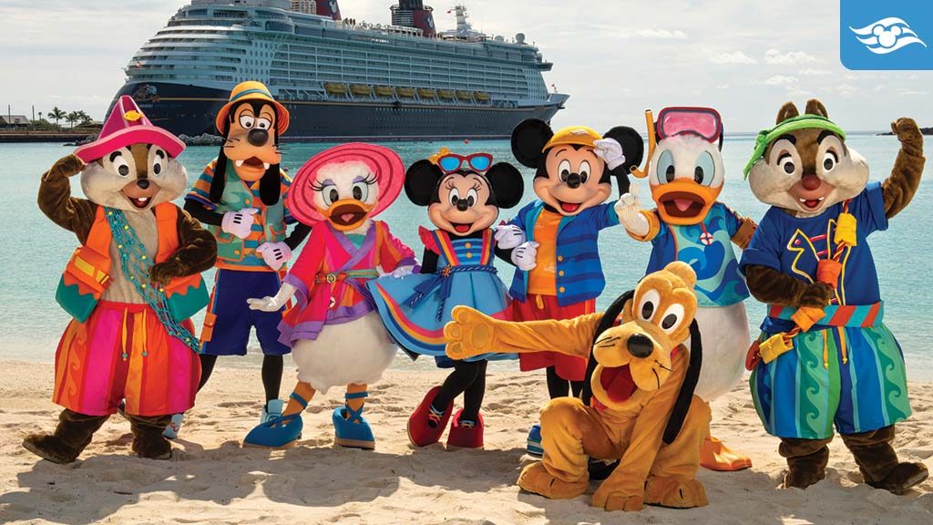 Just Revealed! Castaway Cay Debuts New Character Looks!