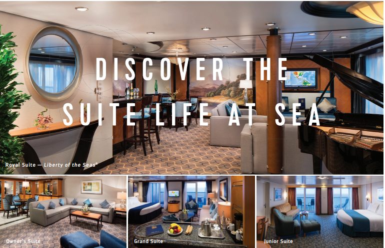 Discover the SUITE life at Sea with Royal Caribbean! 