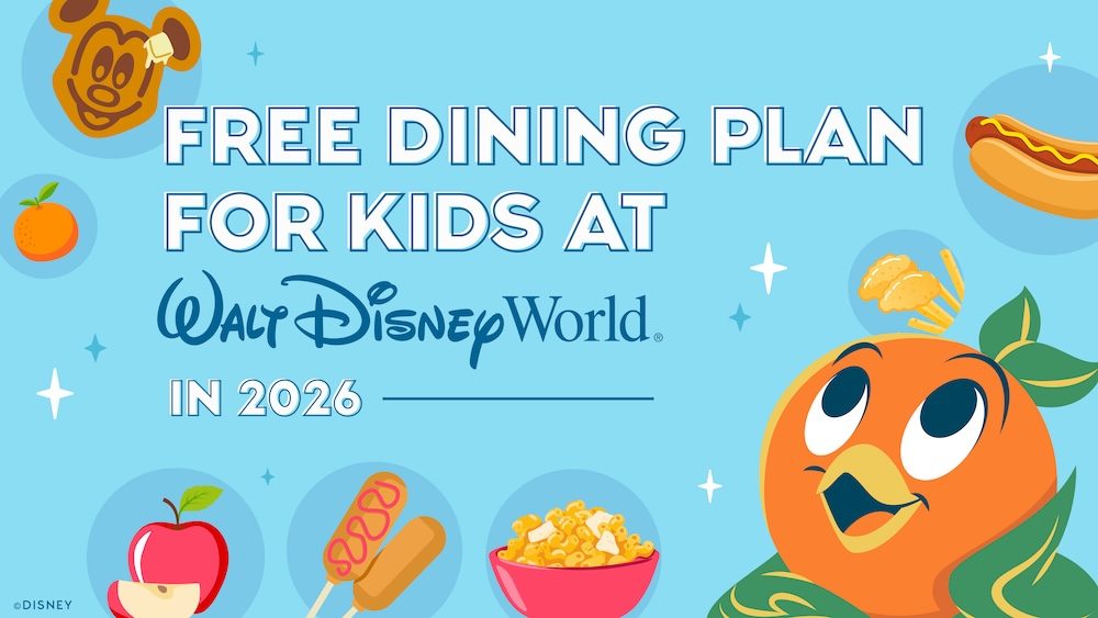 Disney Free Dining For 2026 Vacations!!